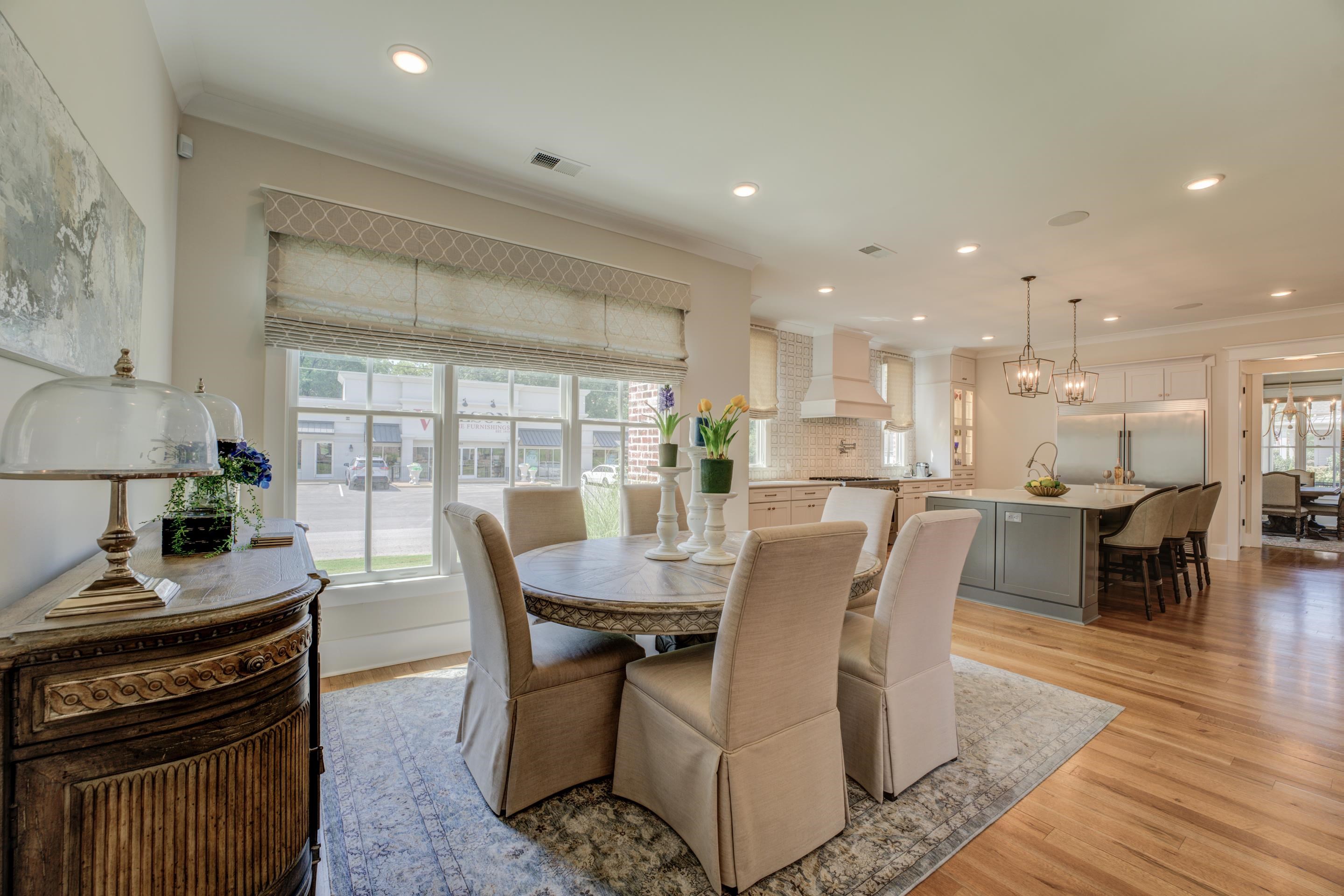 112 North Mt Pleasant Road Collierville, TN 38017 - Photo 16 of 40 a dining room with furniture and wooden floor