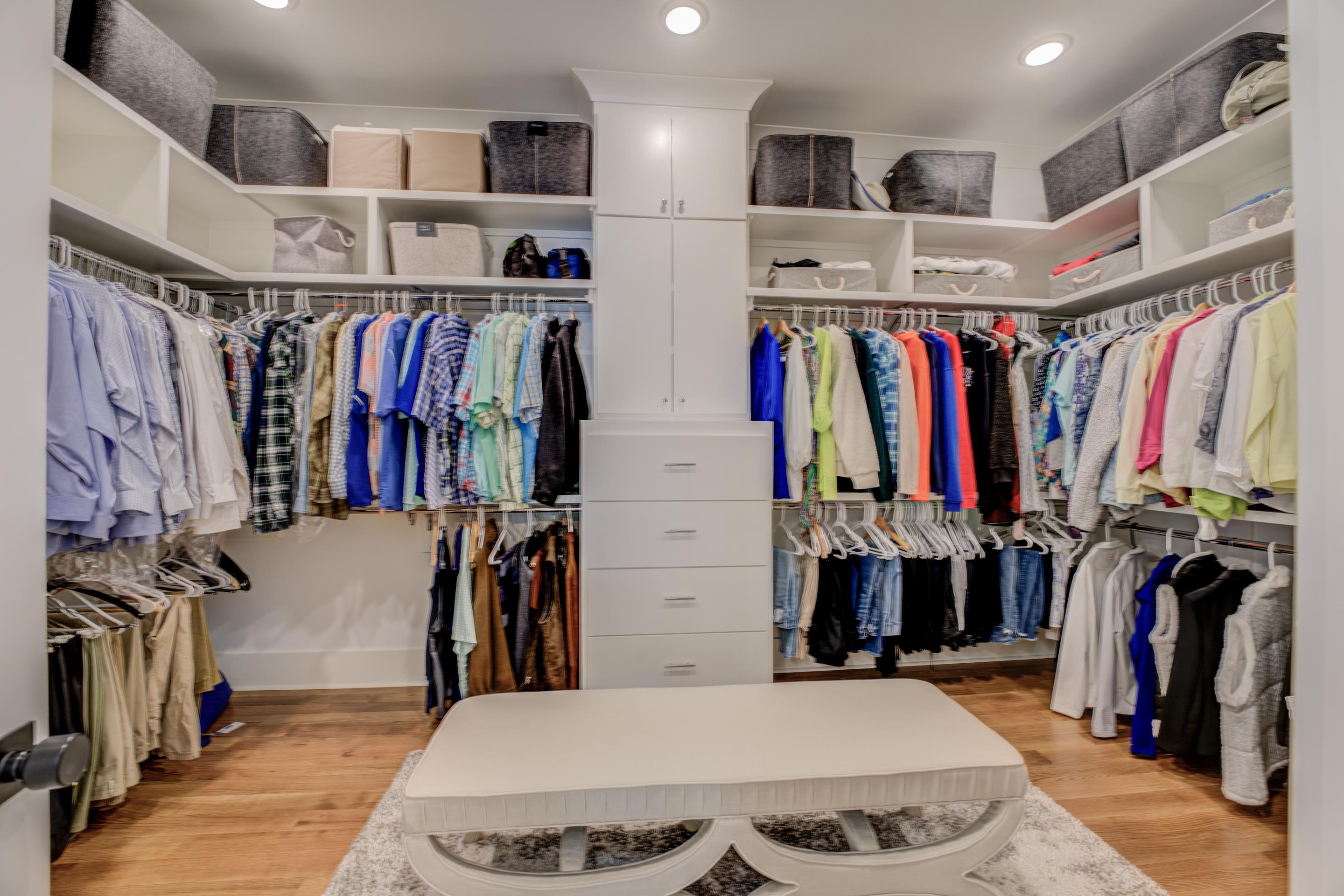 112 North Mt Pleasant Road Collierville, TN 38017 - Photo 23 of 40 a view of walk in closet with clothes and shoes