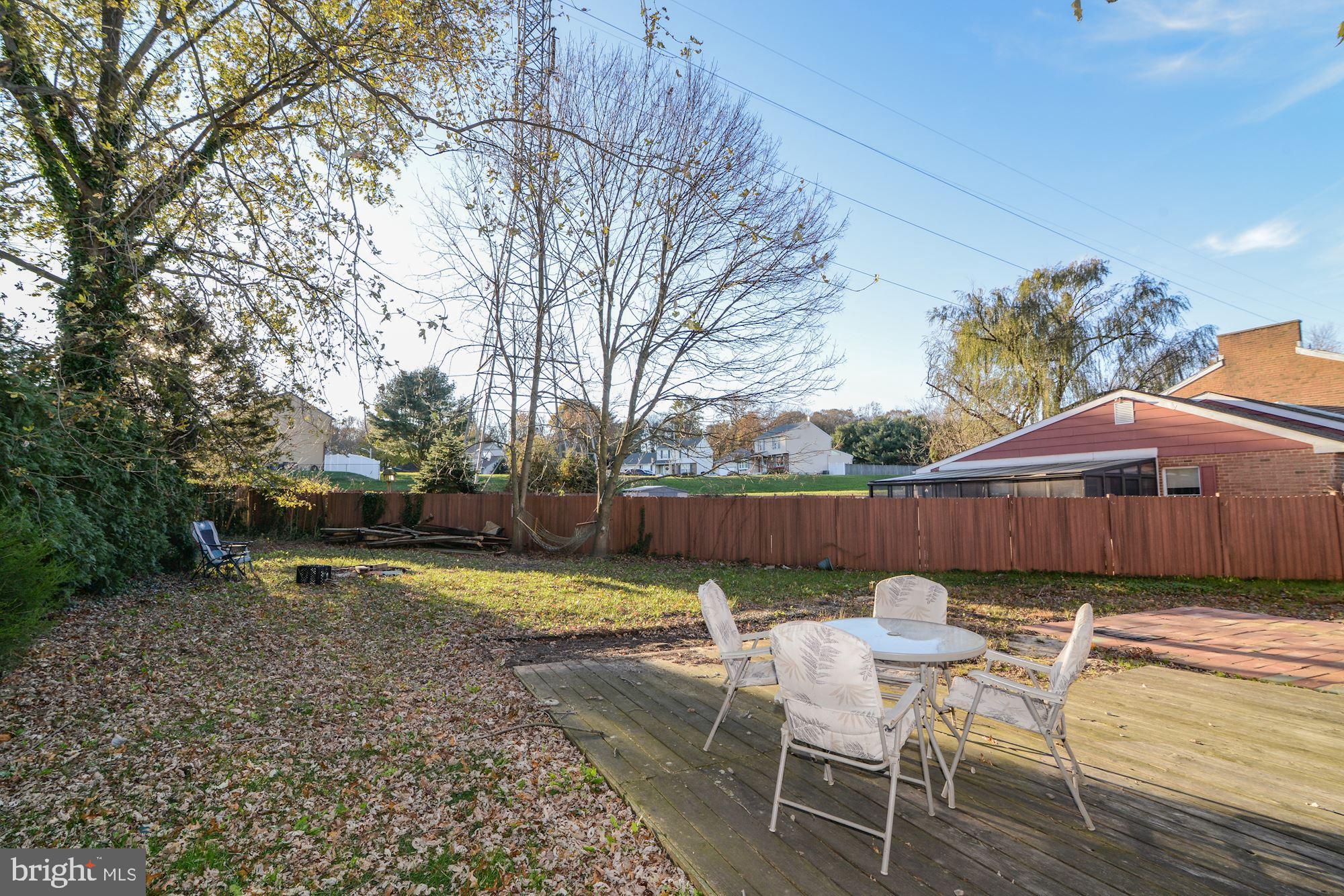 1604 Coventry Place Clementon, NJ 08021 - Photo 41 of 45 a view of a table and chairs in the patio