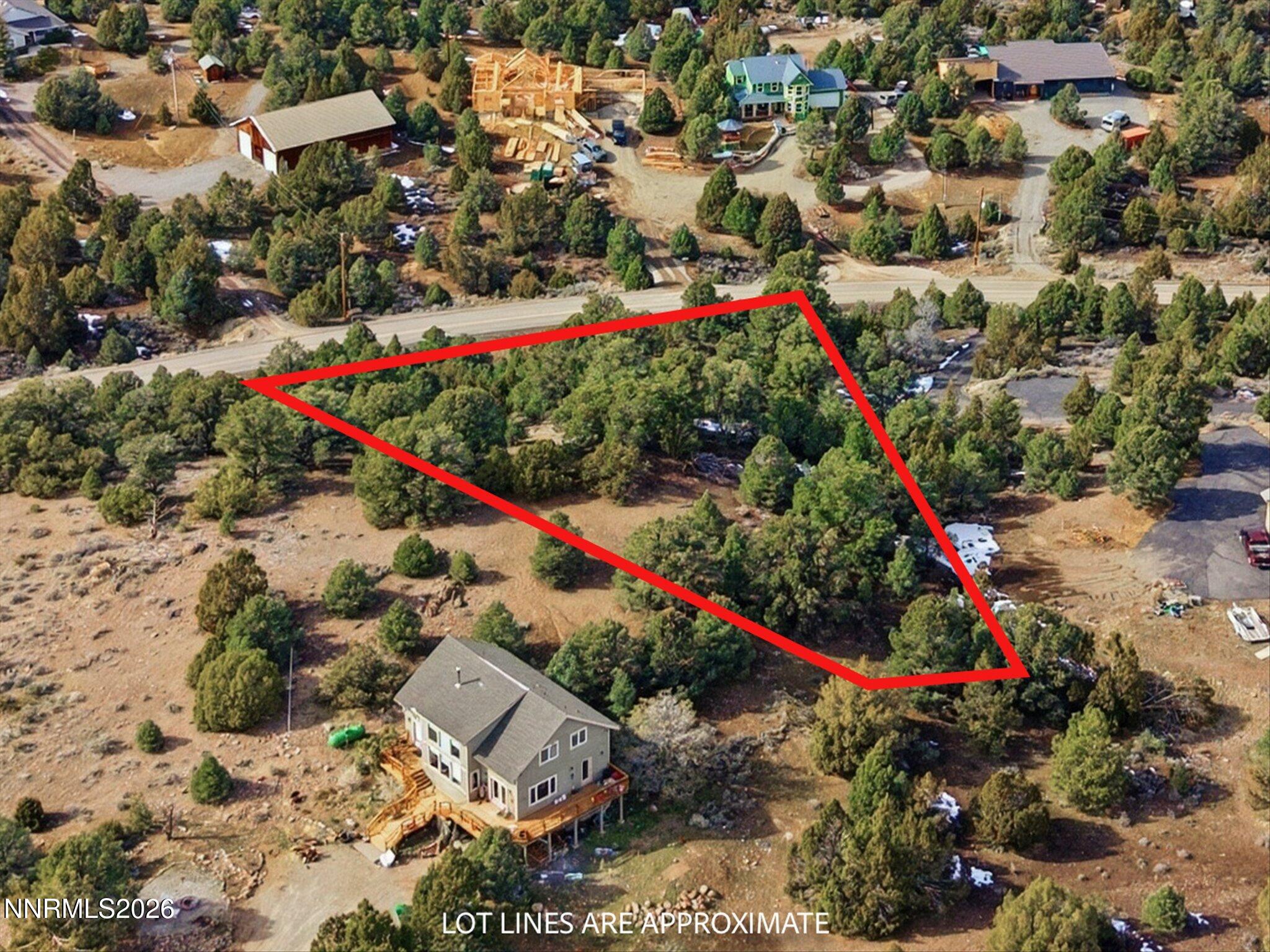 1859 Lousetown Road Reno, NV 89521 - Photo 29 of 34 an aerial view of a houses with street