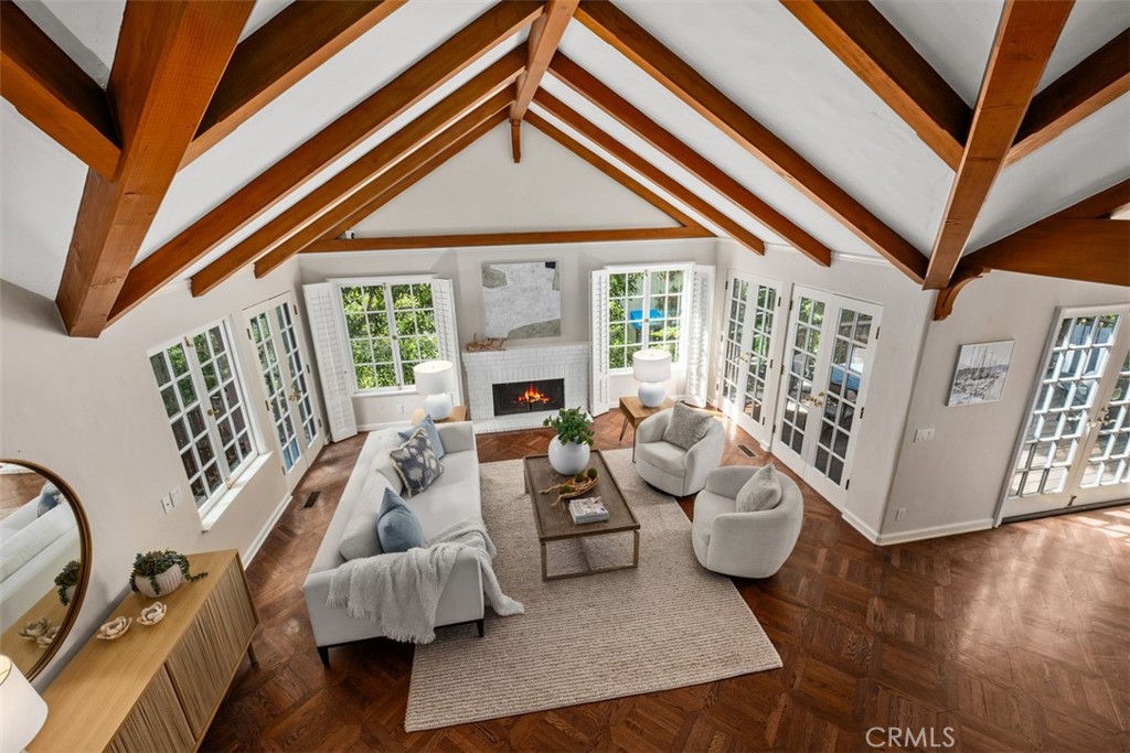 421 High Drive Laguna Beach, CA 92651 - Photo 15 of 42 a living room with furniture and a large window