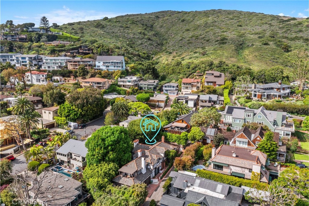 421 High Drive Laguna Beach, CA 92651 - Photo 41 of 42 an aerial view of residential houses with outdoor space