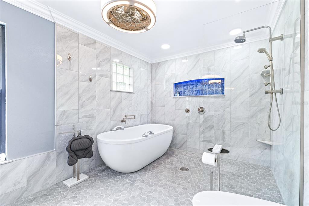 3404 Brian Road South Palm Harbor, FL 34685 - Photo 26 of 71 a bathroom with a sink and a mirror