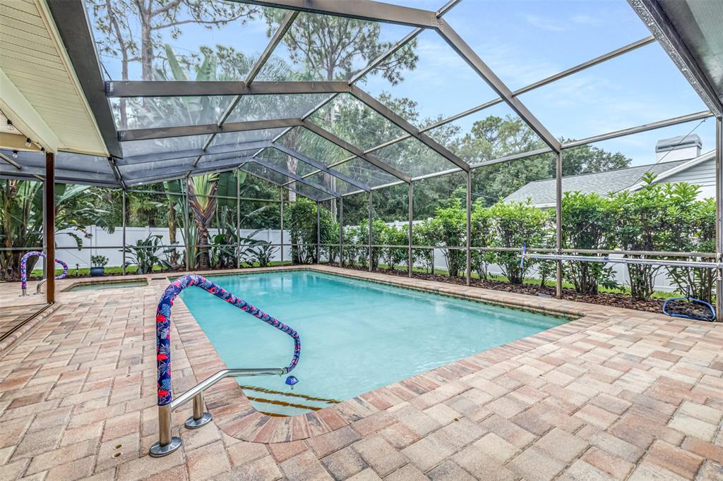 3404 Brian Road South Palm Harbor, FL 34685 - Photo 50 of 71 a view of a swimming pool with a patio