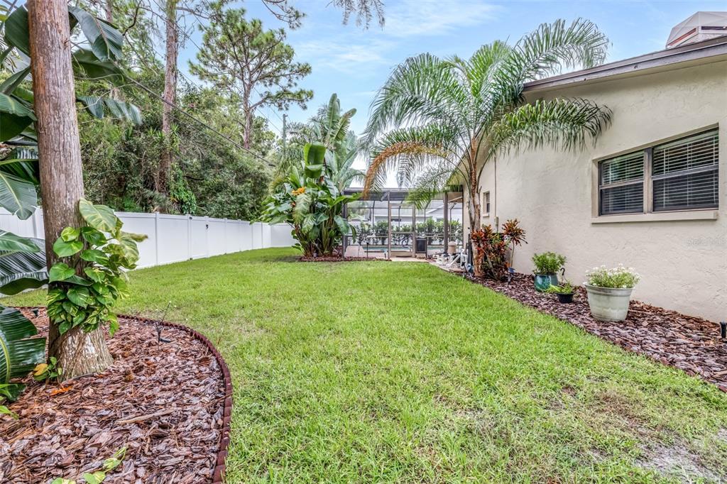 3404 Brian Road South Palm Harbor, FL 34685 - Photo 59 of 71 a view of a house with a yard and potted plants