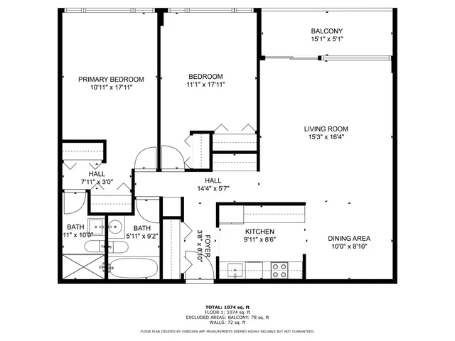 $499,000 | 1555 North Sandburg Terrace, Unit 305K, Chicago, IL 60610