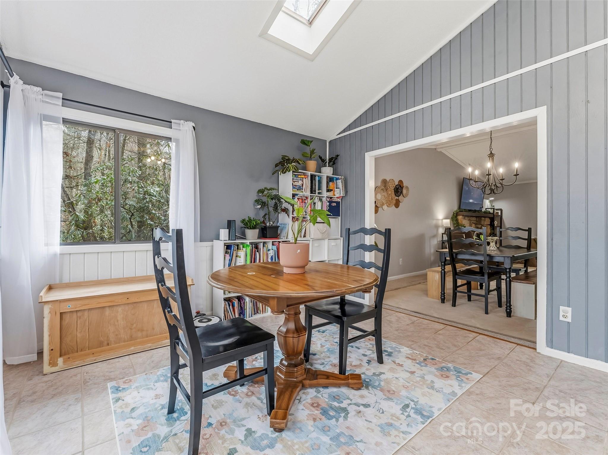 531 Three Mile Knob Road Pisgah Forest, NC 28768 - Photo 16 of 37 a view of a dining room with furniture