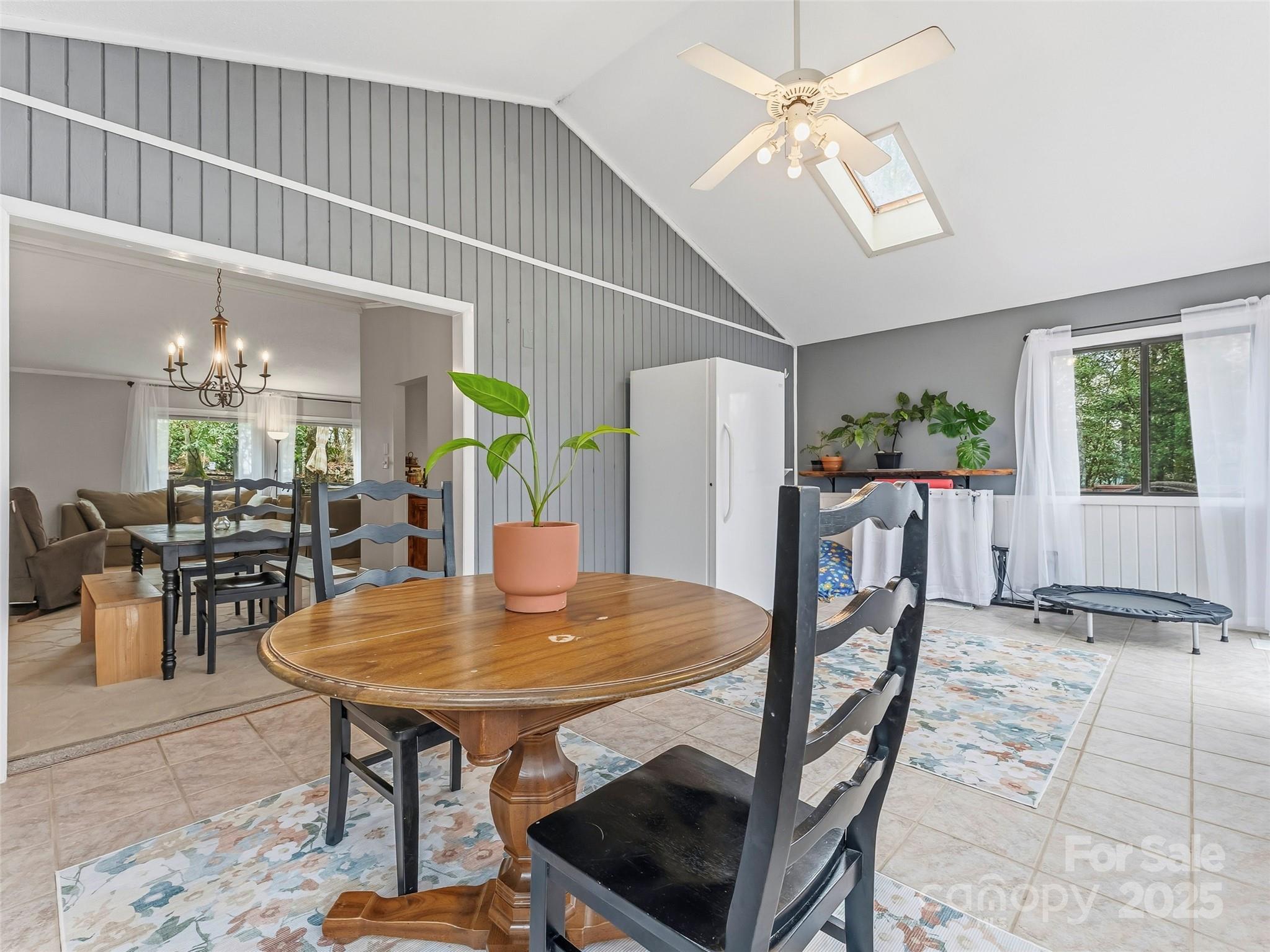531 Three Mile Knob Road Pisgah Forest, NC 28768 - Photo 17 of 37 a view of a dining room with furniture