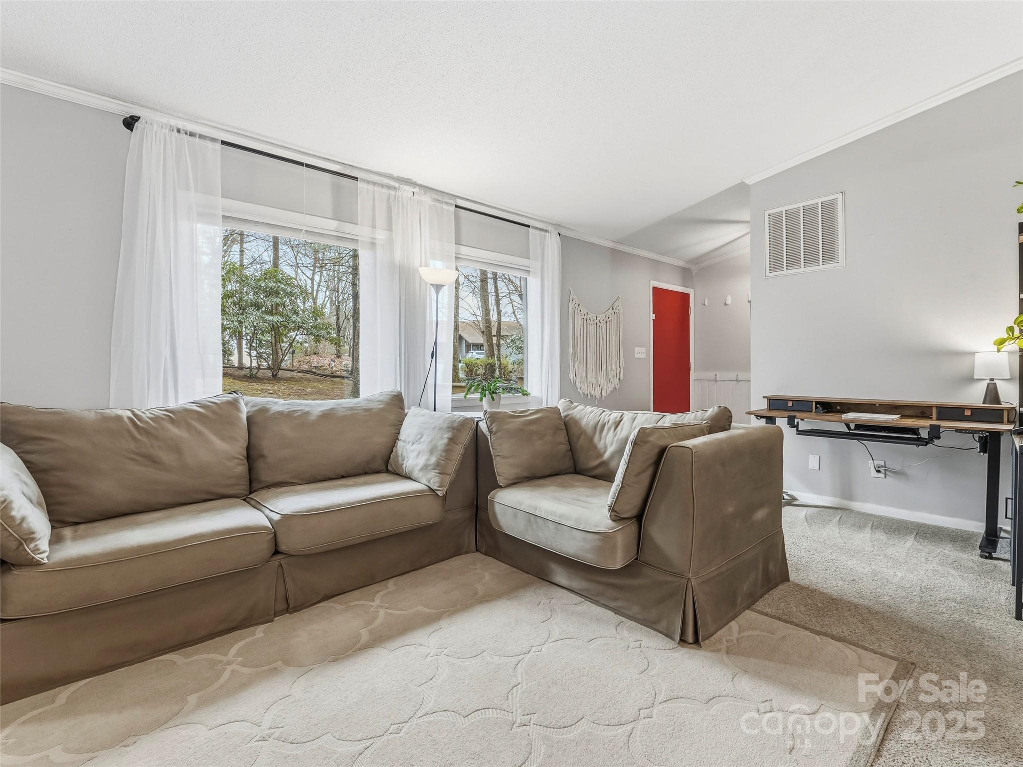 531 Three Mile Knob Road Pisgah Forest, NC 28768 - Photo 5 of 37 a living room with furniture and a window