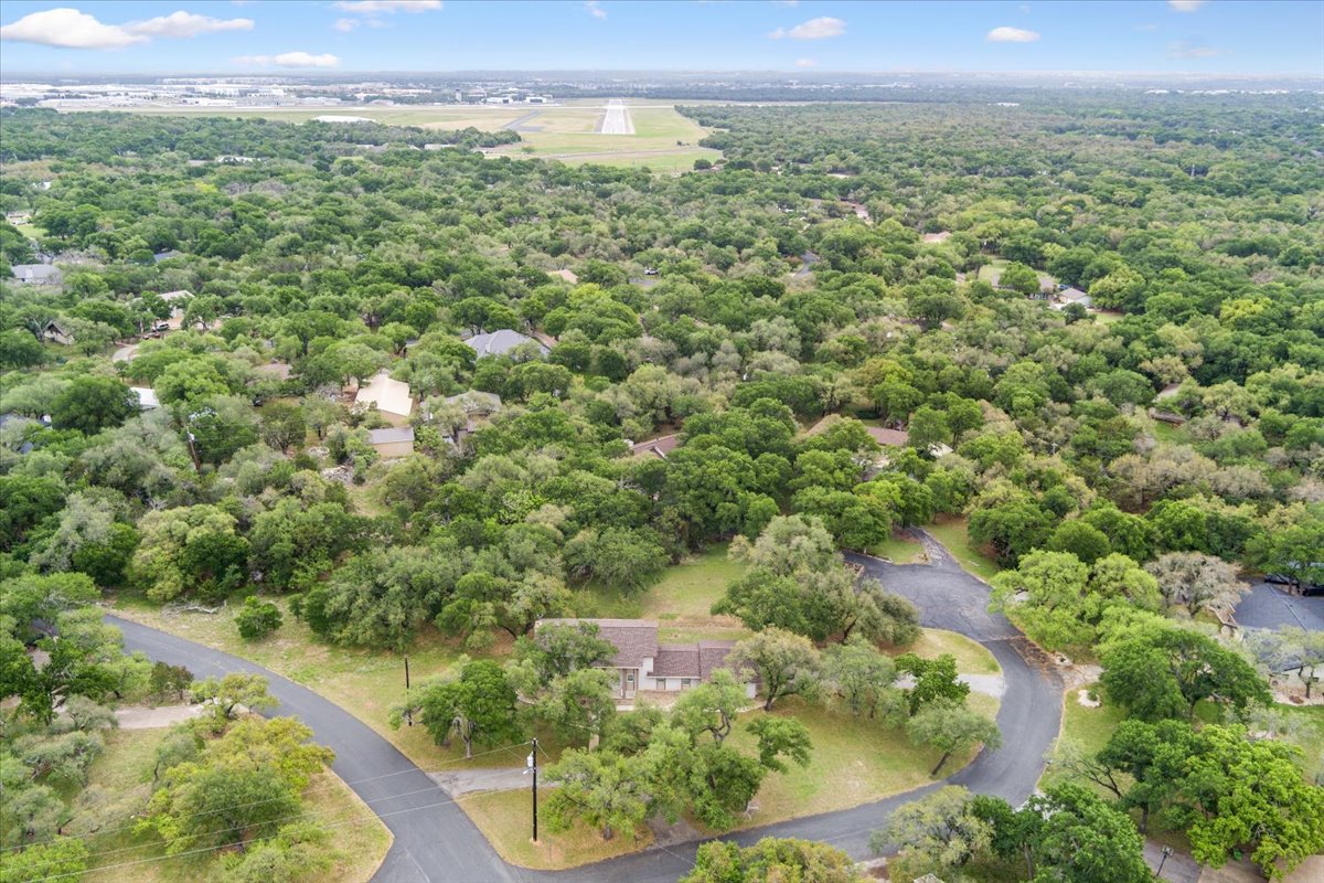 4015 Ramada Trail Georgetown, TX 78628 - Photo 2 of 35 Aerial view of a forest