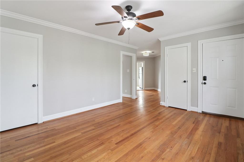 2477 North Decatur Road, Unit B4 Decatur, GA 30033 - Photo 10 of 25 a view of an empty room and wooden floor