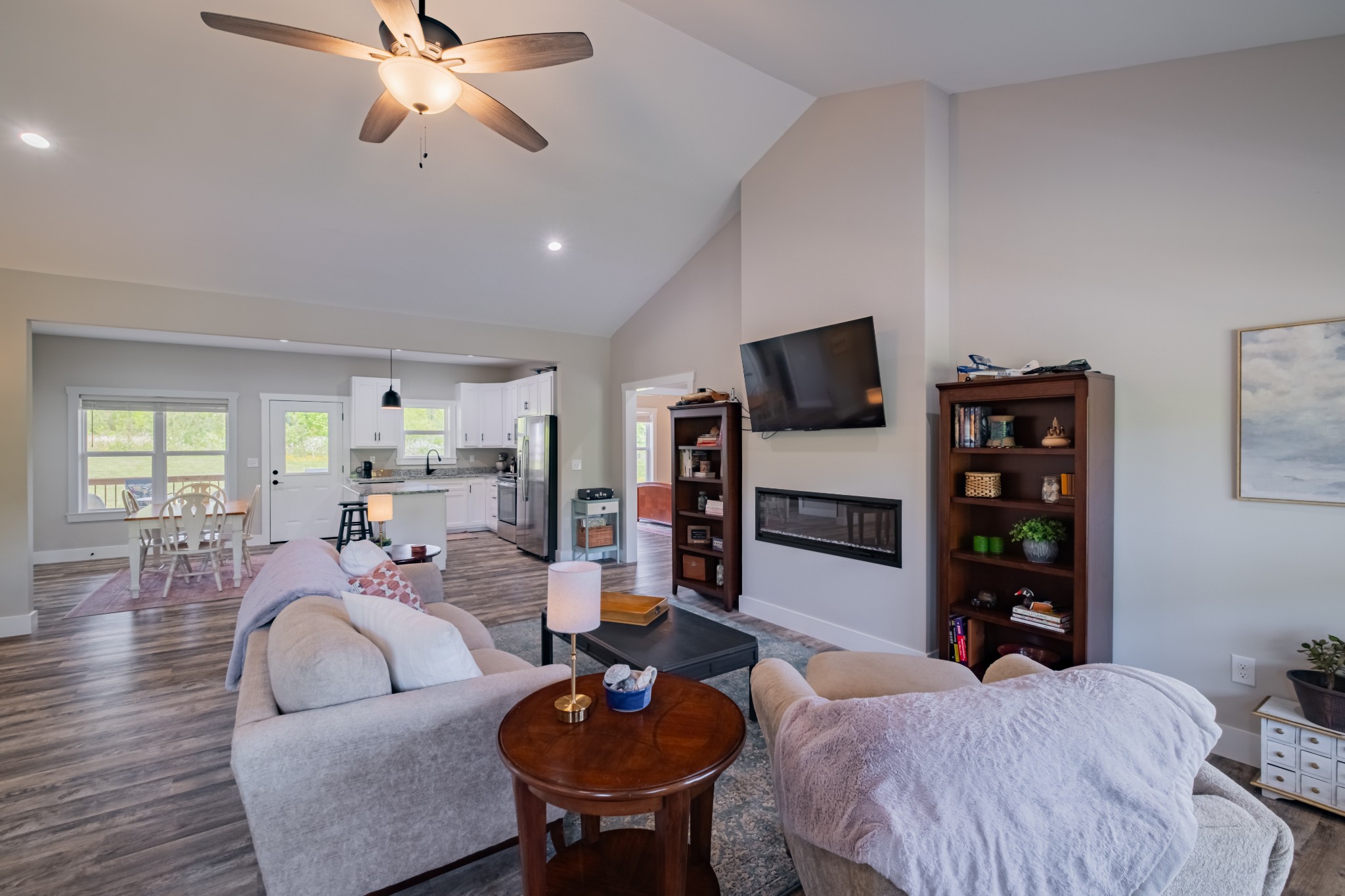 55 Rustling Pnes Road Dunlap, TN 37327 - Photo 29 of 45 a living room with furniture and a flat screen tv