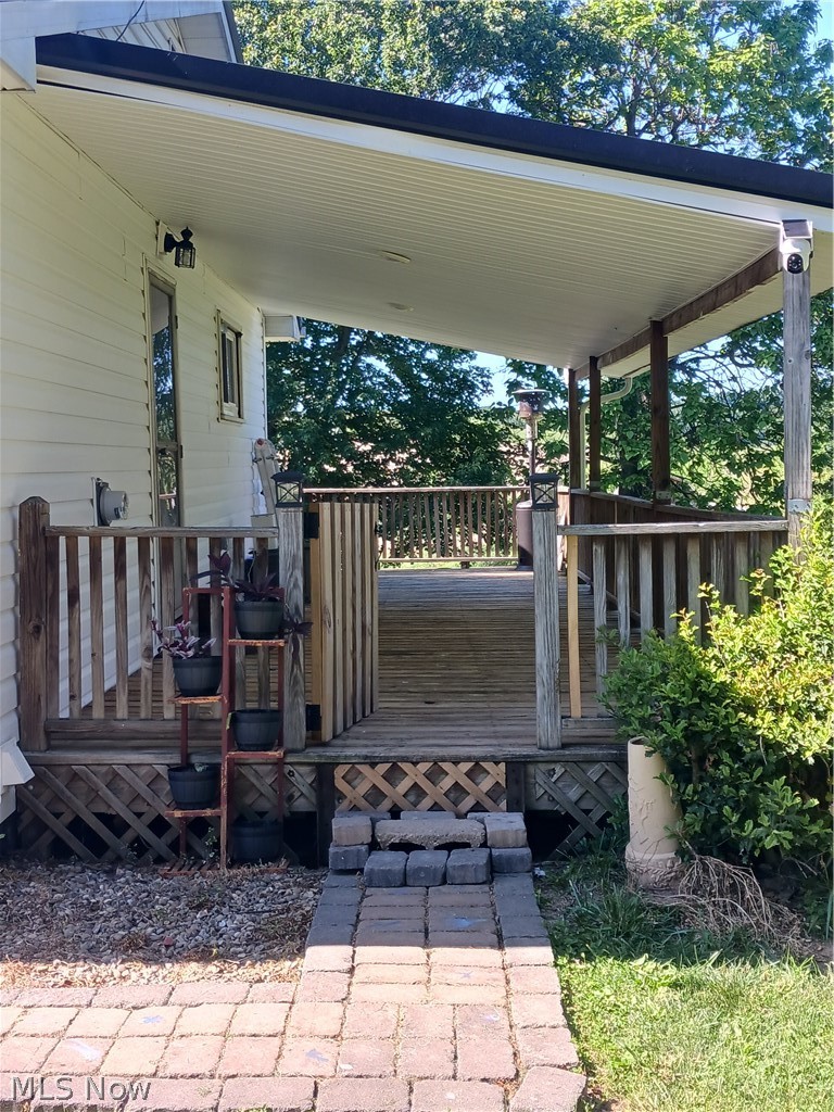 306 Barrett-South Road Vincent, OH 45784 - Photo 3 of 20 SIDE PORCH