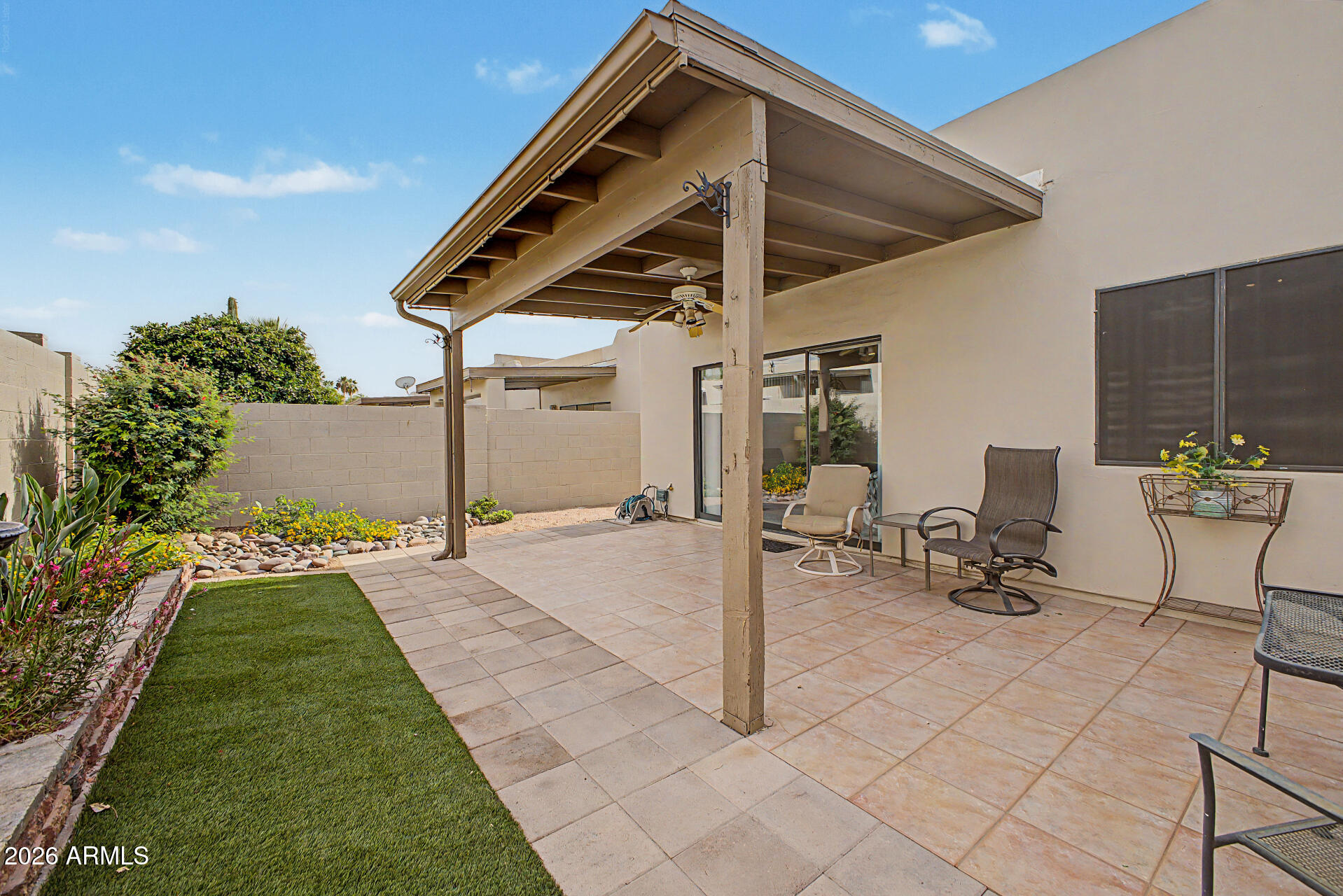 5445 East McKellips Road, Unit 21 Mesa, AZ 85215 - Photo 5 of 31 Extended tile and updated landscaping