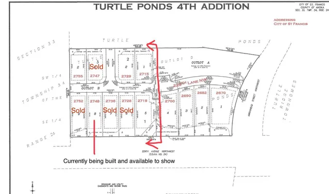 $315,000 | 2718 229th Lane Northwest, St. Francis, MN 55070