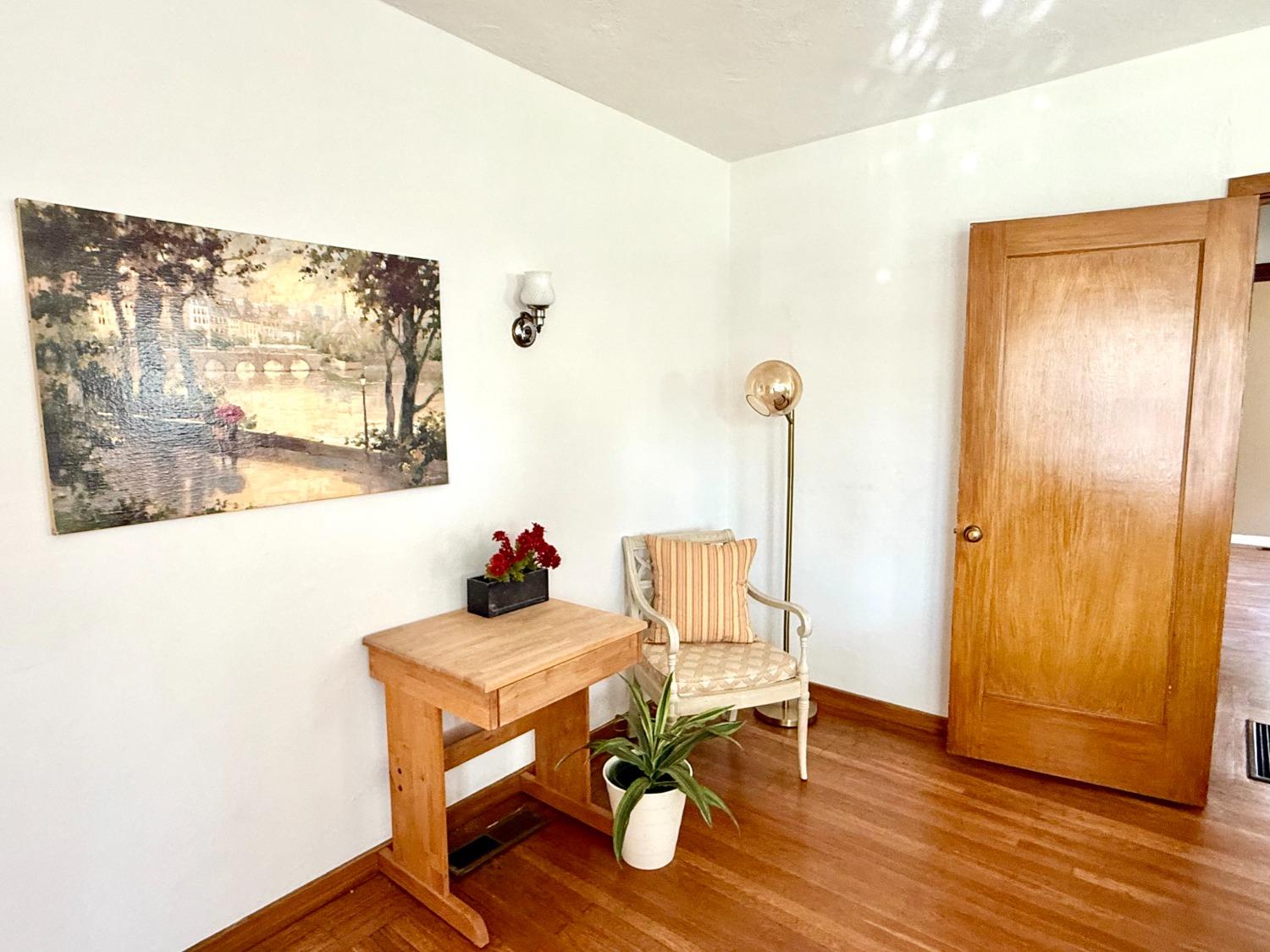 646 F Street Davis, CA 95616 - Photo 12 of 33 a living room with furniture and wooden floor