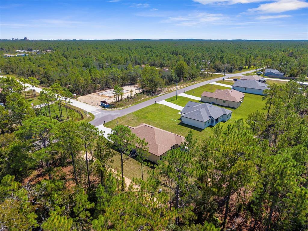 16143 Penn State Road Weeki Wachee, FL 34614 - Photo 38 of 45 a view of a swimming pool and lounge chair