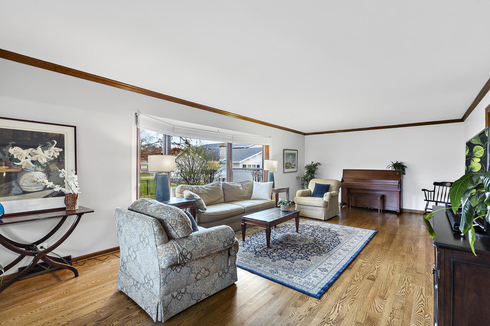 1841 Birch Road Northbrook, IL 60062 - Photo 8 of 18 a living room with furniture and a rug