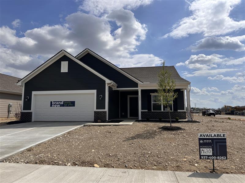 4001 Chakeres Avenue Springfield, OH 45505 - Photo 3 of 15 This newly constructed home boasts charming curb appeal and a spacious driveway.