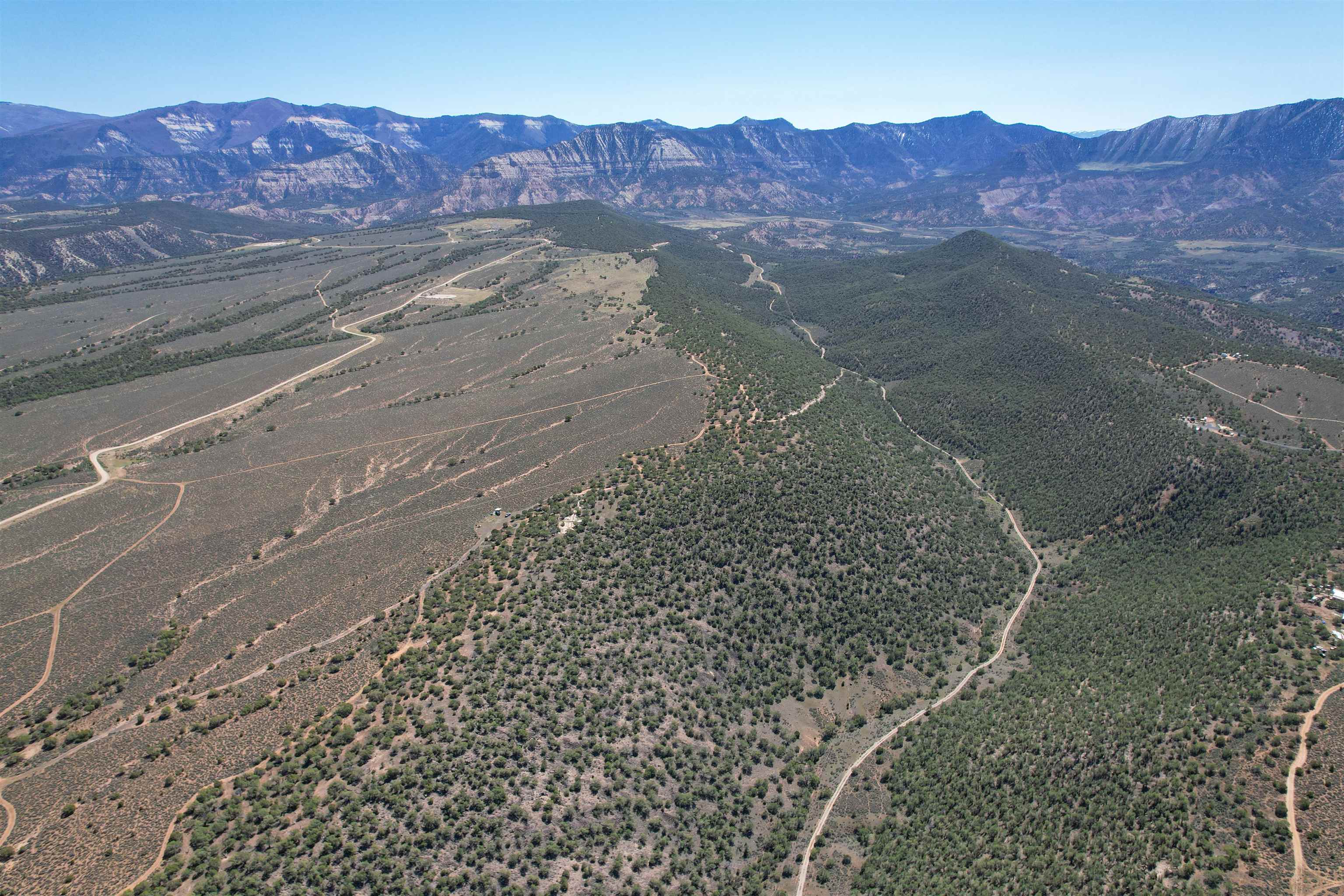 Tbd T Road De Beque, CO 81630 - Photo 3 of 25 a view of a backyard with mountain view