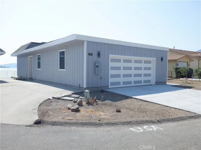 a house view with a outdoor space