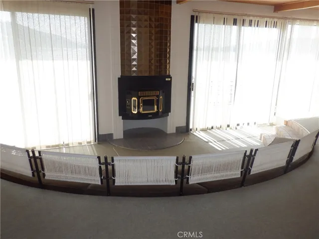 a view of front door with shower