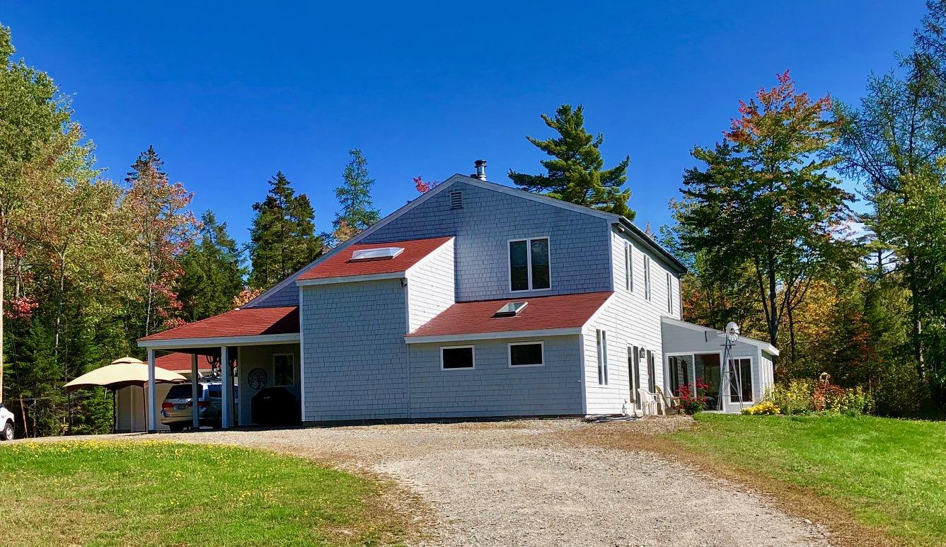 24 Minnow Brook Road Ellsworth, ME 04605 - Photo 7 of 74 Exterior side & driveway