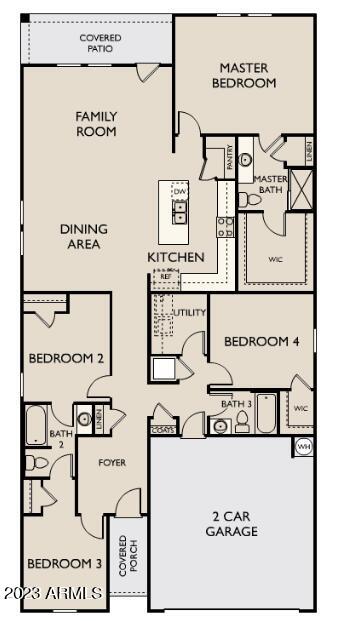 5892 East Athena Road Florence, AZ 85132 - Photo 20 of 20 Prism Floorplan