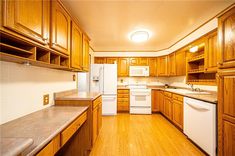 35 Kelly Road Washington, PA 15301 - Photo 4 of 25 Expansive Kitchen with tons of cabinet storage and counter space