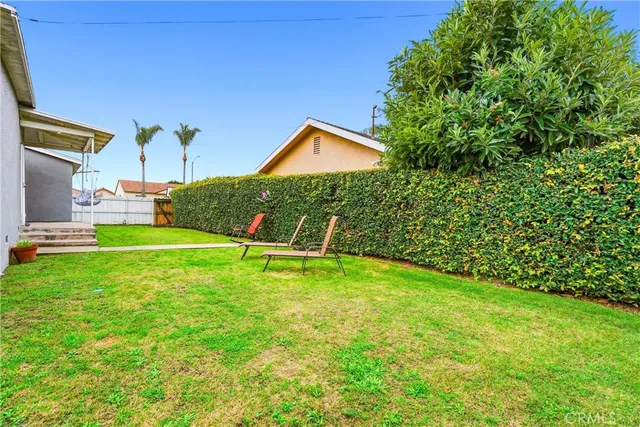 a view of a park with slide