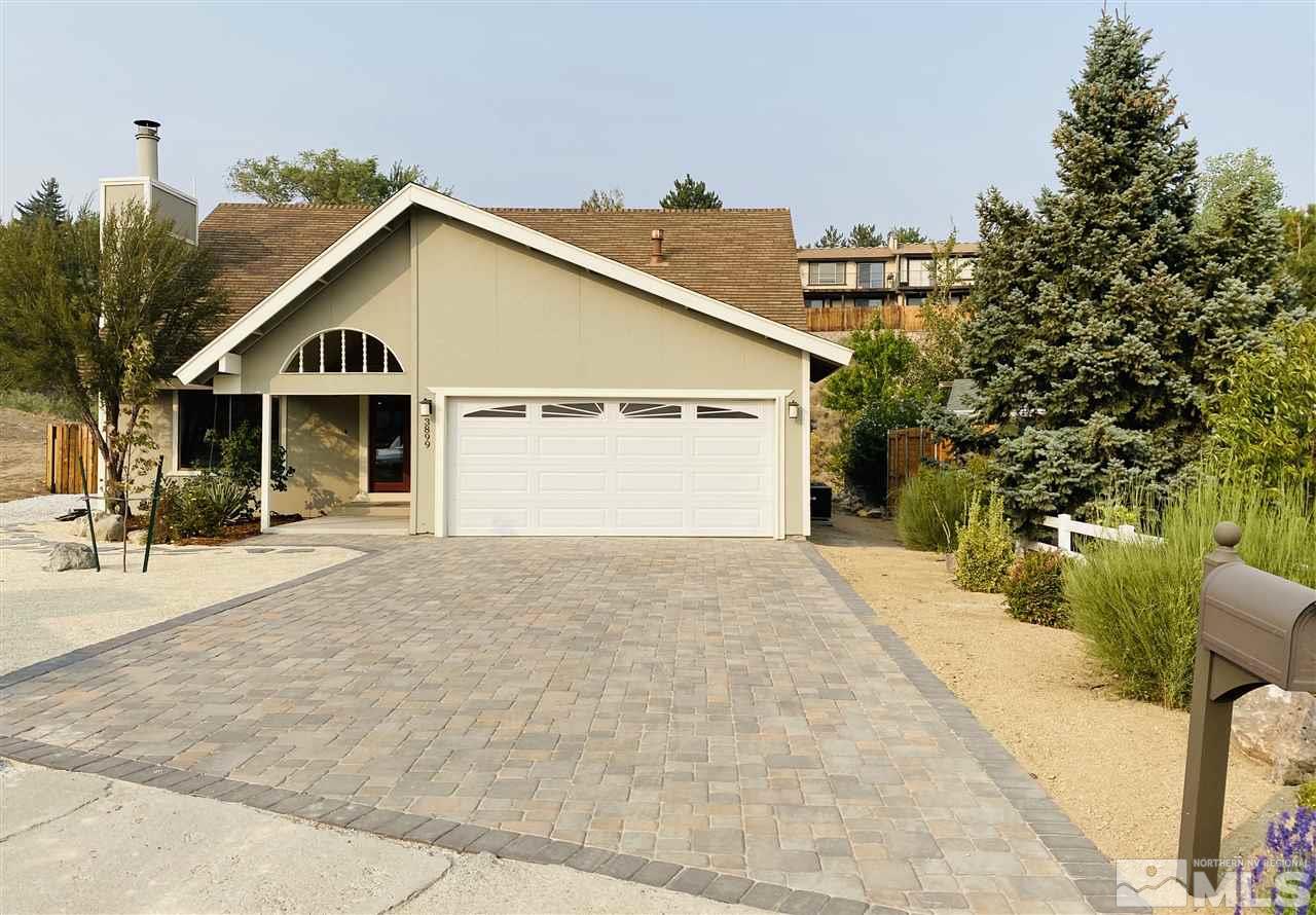 3899 Allen Glen Drive Reno, NV 89503 - Photo 1 of 13 a view of a house with a yard and potted plants