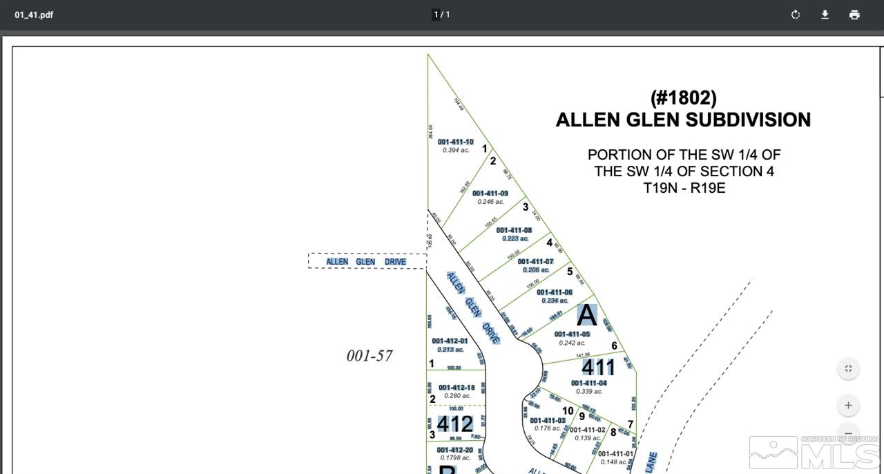 3899 Allen Glen Drive Reno, NV 89503 - Photo 13 of 13 unknown