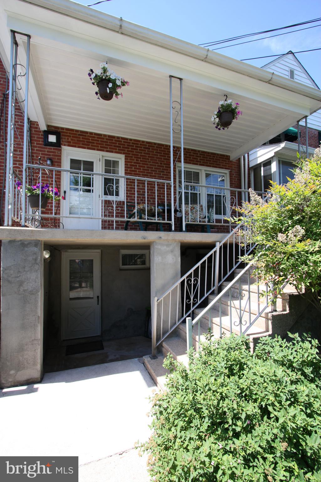 8161 Pleasant Plains Road Baltimore, MD 21286 - Photo 41 of 52 Rear of House - Covered Porch