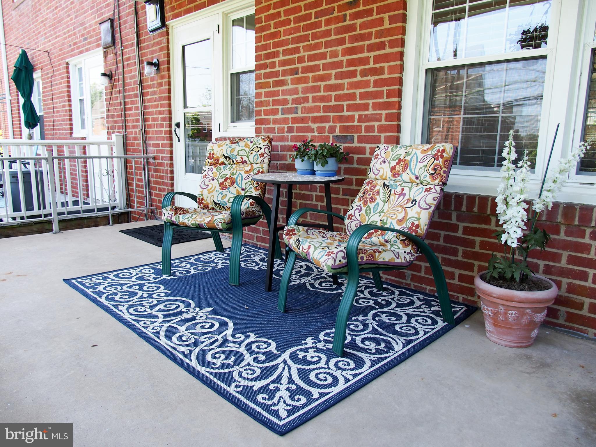 8161 Pleasant Plains Road Baltimore, MD 21286 - Photo 44 of 52 Rear Covered Porch