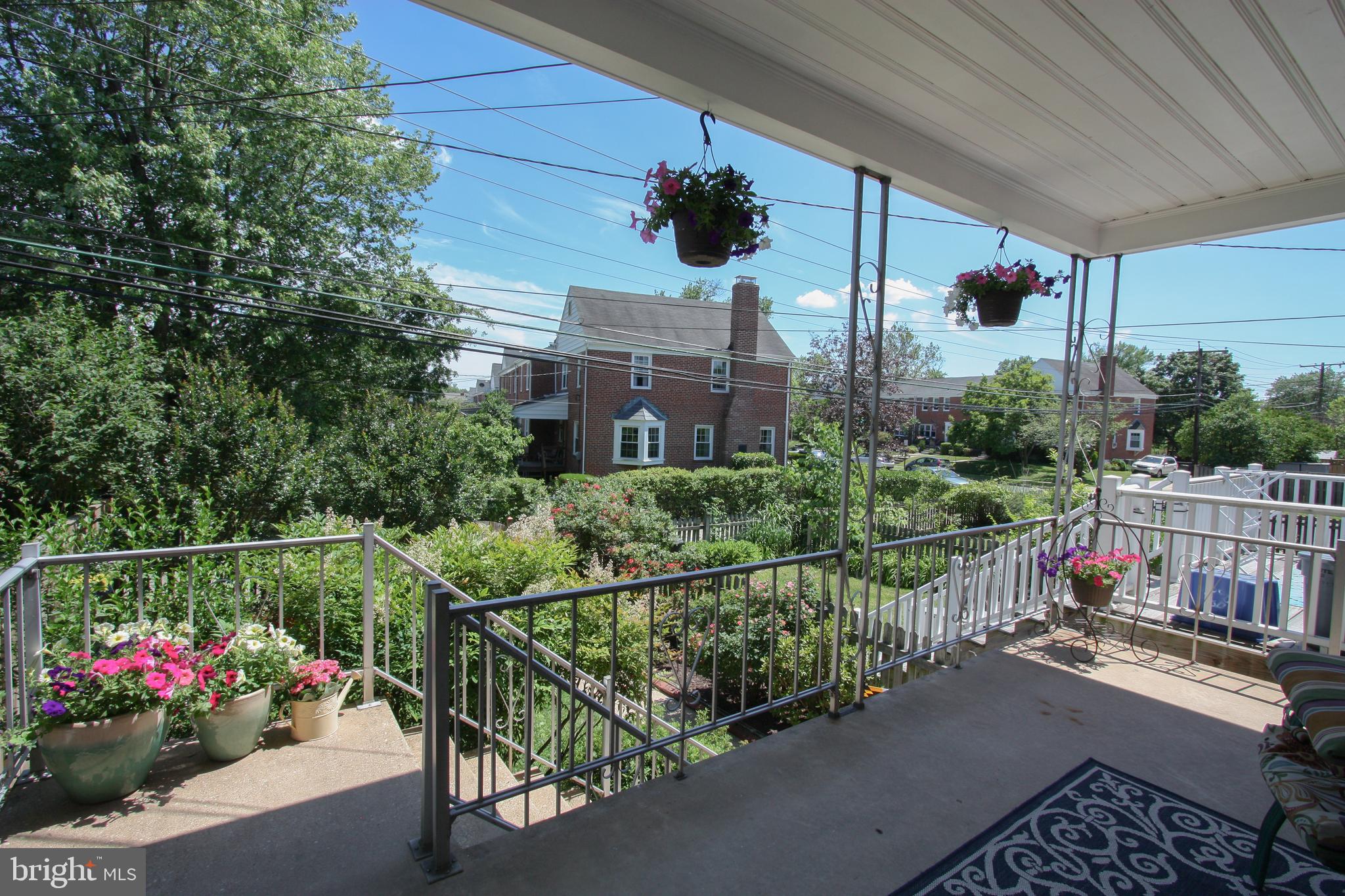8161 Pleasant Plains Road Baltimore, MD 21286 - Photo 45 of 52 Rear Covered Porch