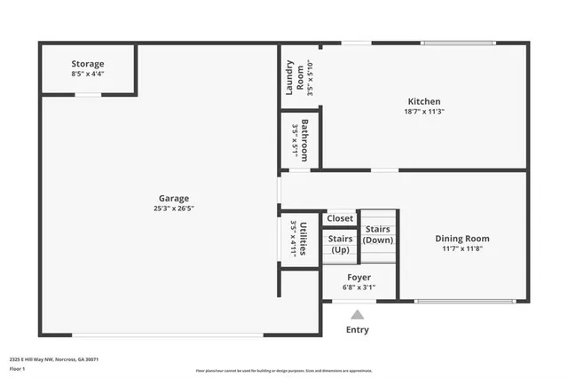 $280,000 | 2325 East Hill Way Northwest, Norcross, GA 30071