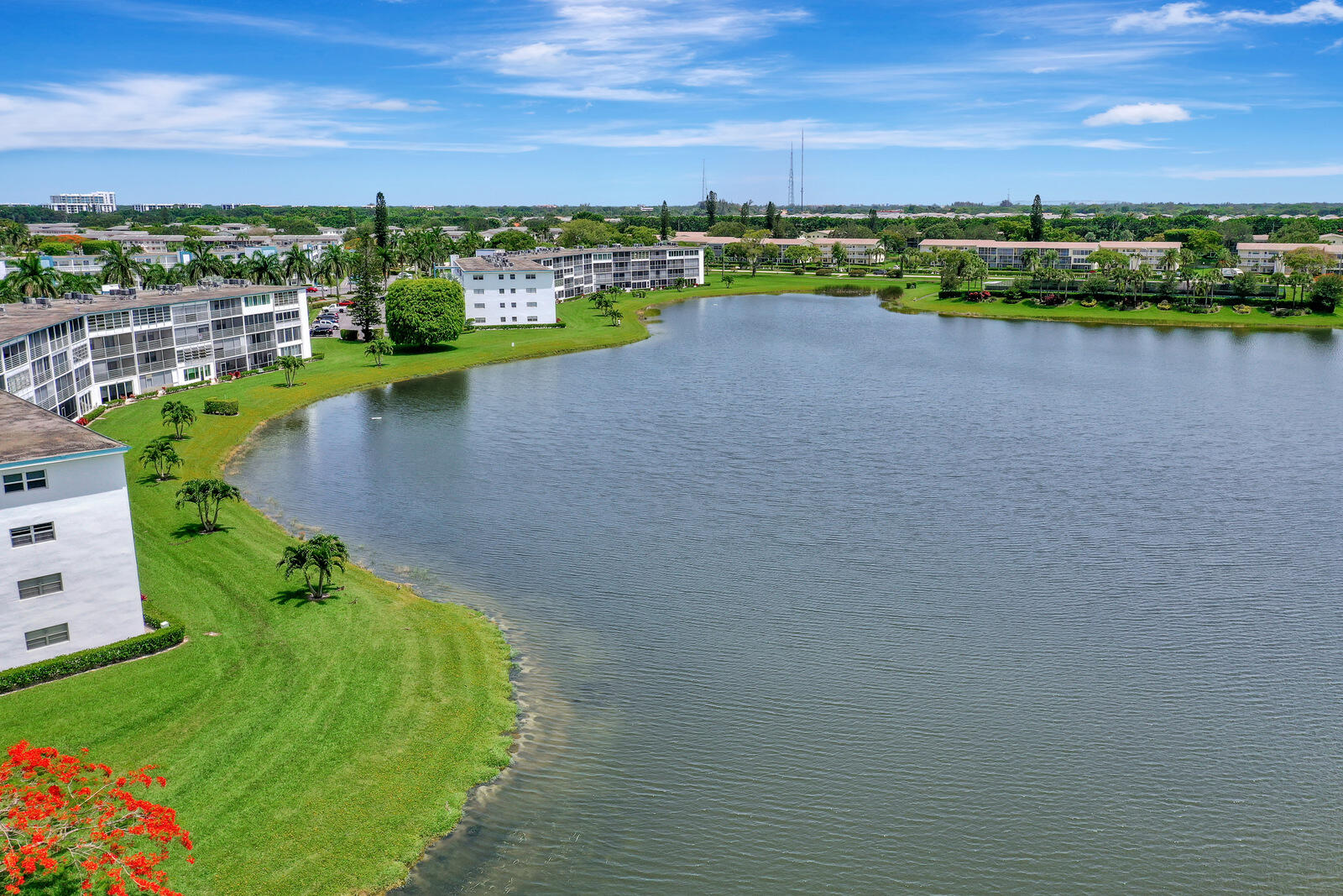 4063 Exeter Boca Raton, FL 33434 - Photo 49 of 55 a view of a lake with houses