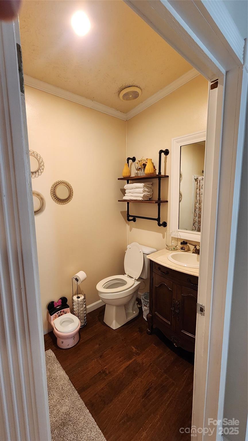 1235 Sulphur Springs Road Waynesville, NC 28786 - Photo 17 of 40 a bathroom with a sink a toilet and shower