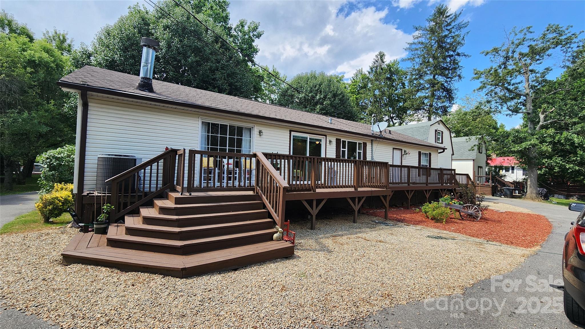 1235 Sulphur Springs Road Waynesville, NC 28786 - Photo 4 of 40 a view of outdoor space yard and deck