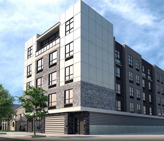 a front view of a building