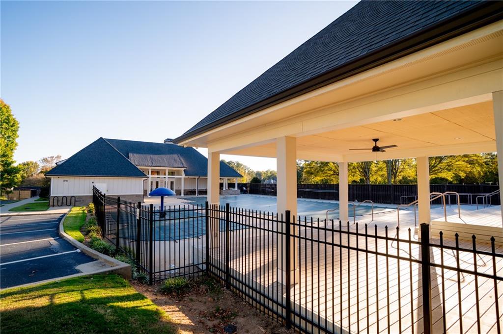 7335 Lytham Trace Cumming, GA 30041 - Photo 40 of 45 a view of a wrought iron stairs