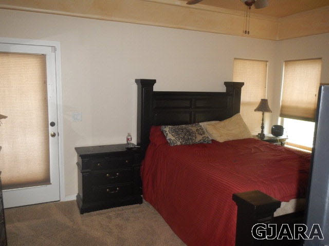1454 19 Road Fruita, CO 81521 - Photo 8 of 9 a bedroom with a bed and wooden floor