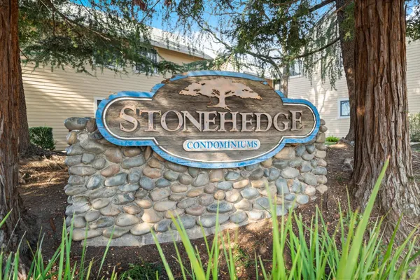 a sign that is on the side of a building