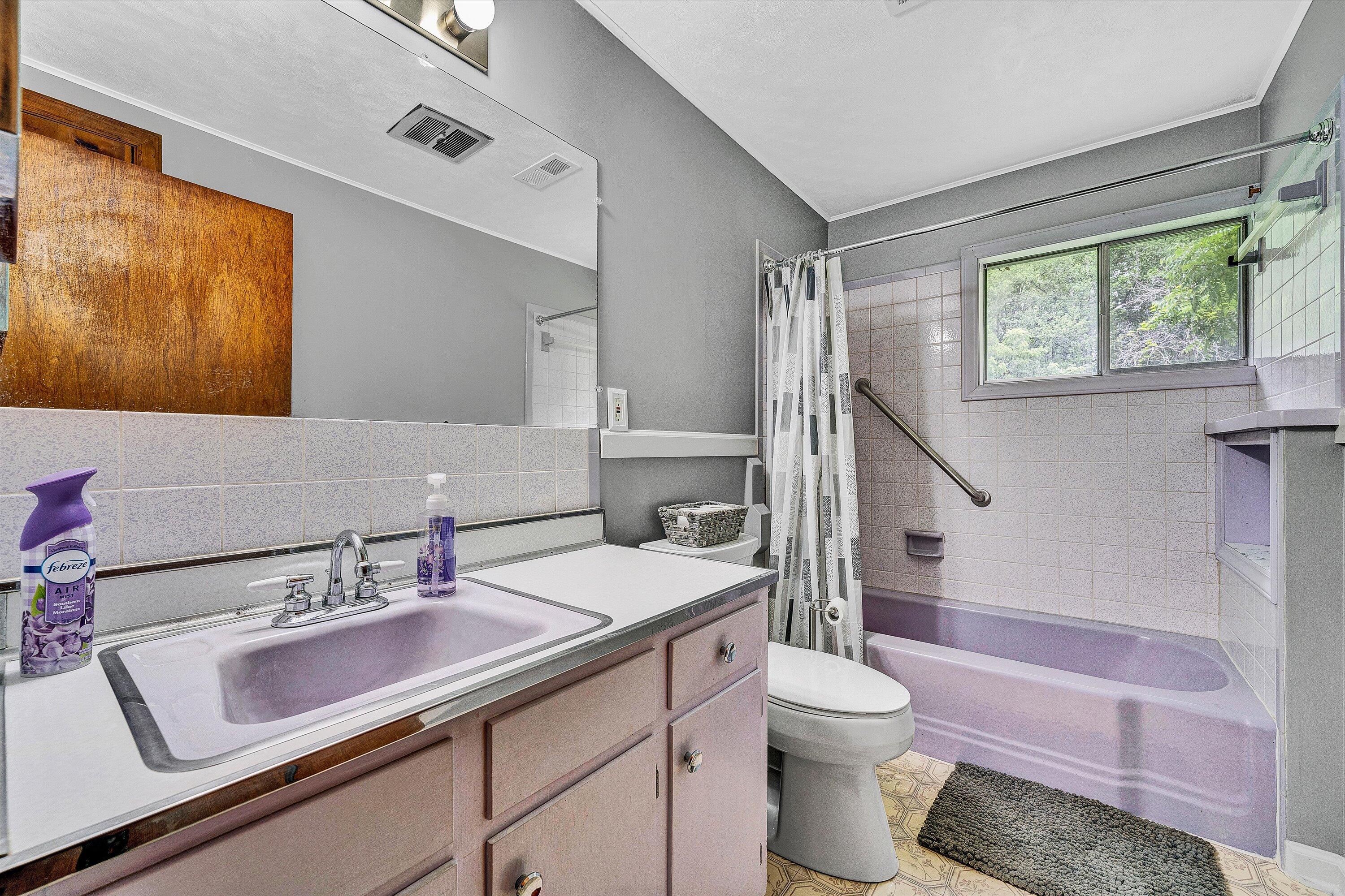 4463 Nemmo Road Vinton, VA 24179 - Photo 11 of 34 a bathroom with a sink toilet and shower