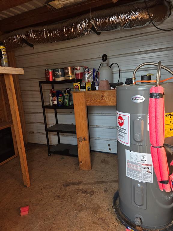 242 Treasure Beach Comanche, TX 76442 - Photo 22 of 22 a view of water heater room