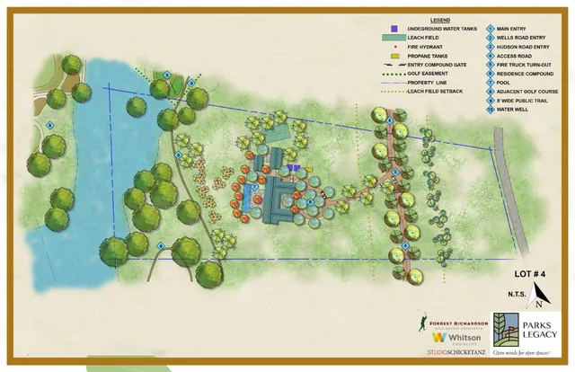 a view of an ocean and a mountain