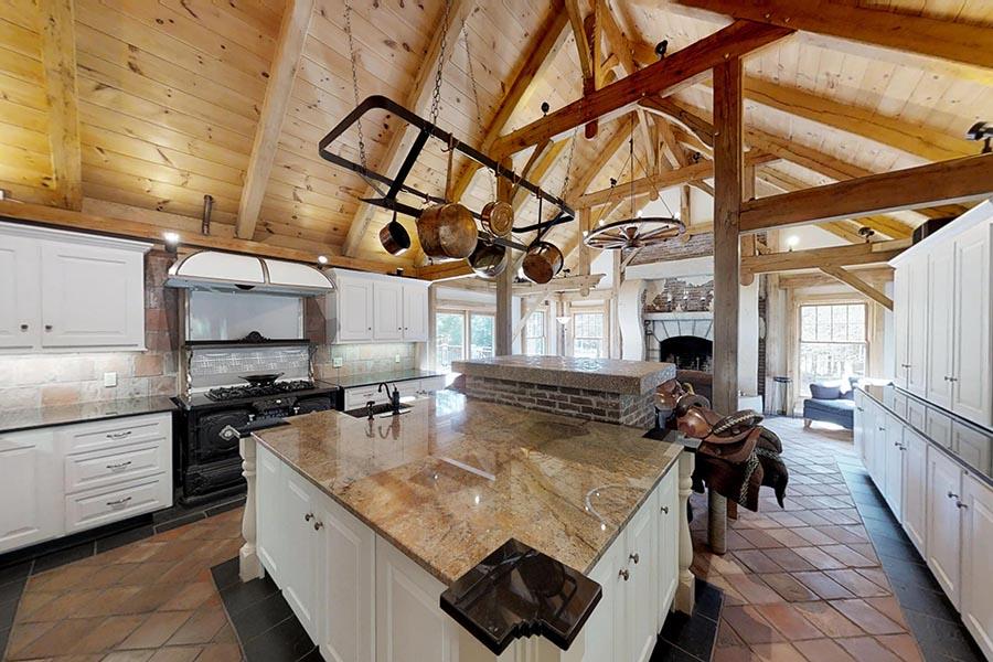 30 Vaughan Hill Road Rochester, MA 02770 - Photo 7 of 22 a kitchen with a stove and a sink