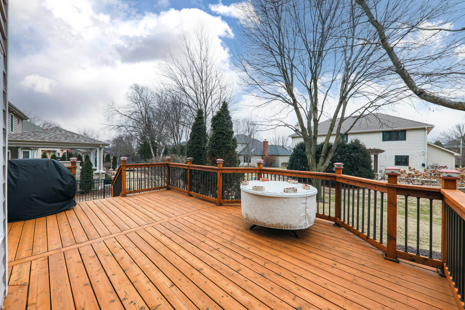1524 Grommon Road Naperville, IL 60564 - Photo 36 of 38 a view of roof deck with patio