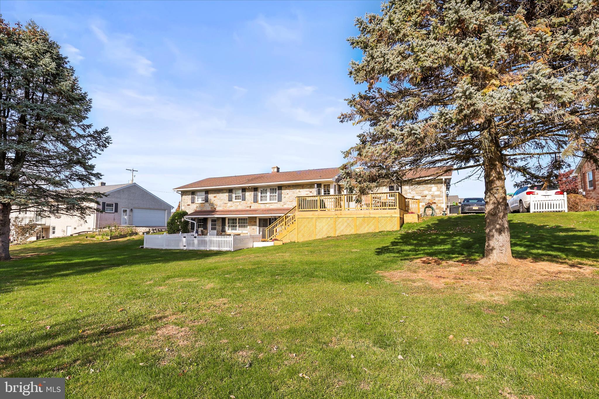 4050 Grandview Road Hanover, PA 17331 - Photo 41 of 47 a view of a house with a big yard and large trees