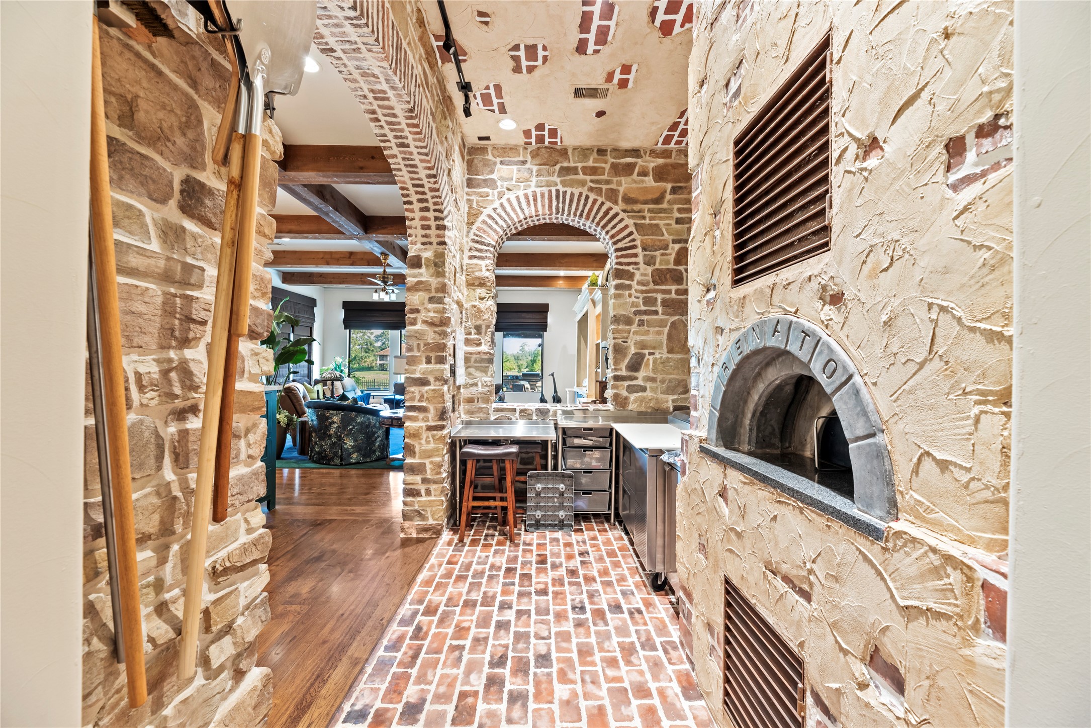 7715 Firethorne Creek Court Spring, TX 77389 - Photo 21 of 50 a view of a hallway with washer and dryer